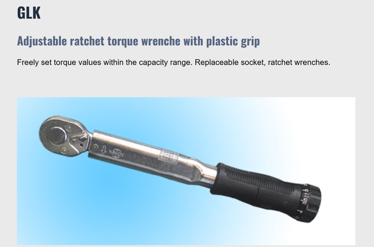 Ichiban Precision Sdn Bhd Kanon Kanon ADJUSTABLE, RATCHET TORQUE